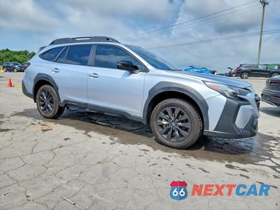 Czwarte zdjęcie samochodu z boku: 2024 SUBARU OUTBACK ONYX EDITION VIN:4S4BTALC6R3296063 - miniatura