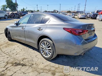 Drugie zdjęcie samochodu z przodu: 2020 INFINITI Q50 3.0T LUXE VIN:JN1EV7AR7LM257055 - miniatura