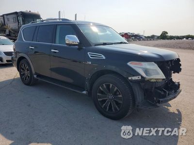 Czwarte zdjęcie samochodu z boku: 2017 NISSAN ARMADA PLATINUM VIN:JN8AY2NE3H9702581 - miniatura