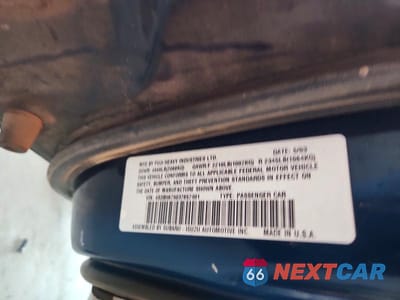 Zdjęcie 13 z 13 samochodu: 2003 SUBARU LEGACY OUTBACK AWP VIN:4S3BH675037657401 - miniatura