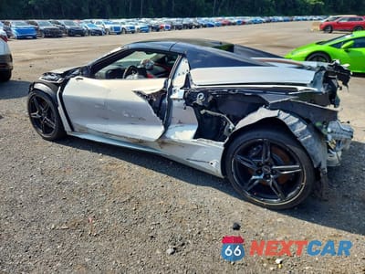 Drugie zdjęcie samochodu z przodu: 2021 CHEVROLET CORVETTE CONVERTIBLE 3LT VIN:1G1YC3D40M5118527 - miniatura