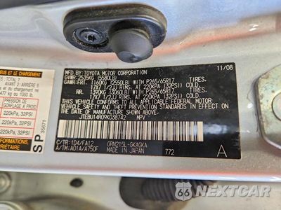 Zdjęcie 13 z 13 samochodu: 2009 TOYOTA 4RUNNER SR5 VIN:JTEBU14R09K038742 - miniatura