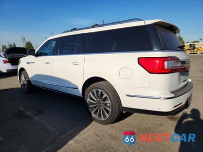 Drugie zdjęcie samochodu z przodu: 2020 LINCOLN NAVIGATOR L RESERVE VIN:5LMJJ3LTXLEL23626 - miniatura