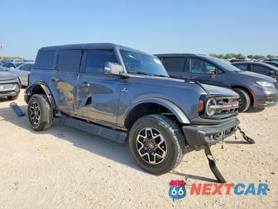 Czwarte zdjęcie samochodu z boku: 2024 FORD BRONCO OUTER BANKS VIN:1FMDE8BH7RLB02827 - miniatura