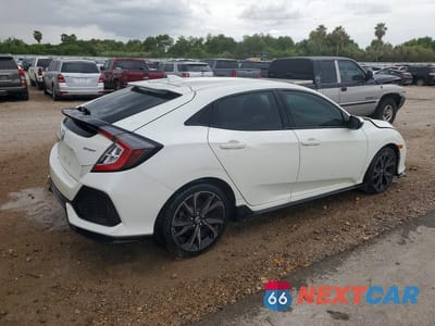 Trzecie zdjęcie samochodu z tyłu: 2019 HONDA CIVIC SPORT VIN:SHHFK7H48KU424873 - miniatura
