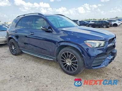 Czwarte zdjęcie samochodu z boku: 2021 MERCEDES-BENZ GLE 350 VIN:4JGFB4JB8MA495197 - miniatura