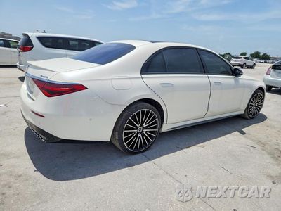 Trzecie zdjęcie samochodu z tyłu: 2023 MERCEDES-BENZ S 580 4MATIC VIN:W1K6G7GB0PA204281 - miniatura
