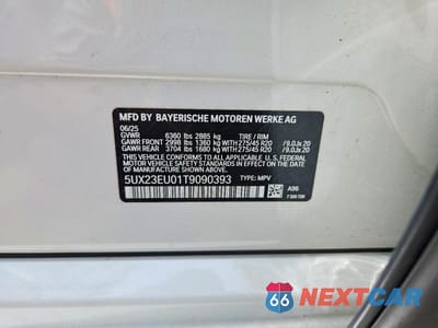 Zdjęcie 13 z 13 samochodu: 2026 BMW X5 XDRIVE40I VIN:5UX23EU01T9090393 - miniatura