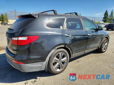 Trzecie zdjęcie samochodu z tyłu: 2015 HYUNDAI SANTA FE LIMITED VIN:KM8SR4HF6FU125080 - miniatura