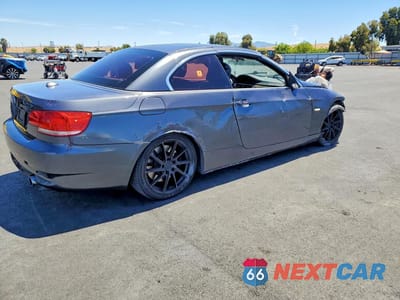 Trzecie zdjęcie samochodu z tyłu: 2007 BMW 335 I VIN:WBAWL73567PX48221 - miniatura