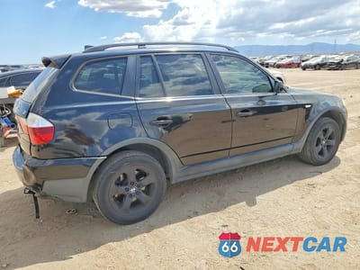 Trzecie zdjęcie samochodu z tyłu: 2007 BMW X3 3.0SI VIN:WBXPC93487WF17178 - miniatura