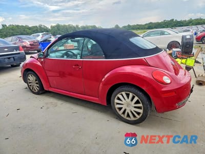 Drugie zdjęcie samochodu z przodu: 2008 VOLKSWAGEN NEW BEETLE CONVERTIBLE SE VIN:3VWRF31Y78M408366 - miniatura