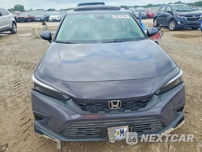 Piąte zdjęcie samochodu w środku: 2022 HONDA CIVIC EXL VIN:19XFL1H71NE018479 - miniatura