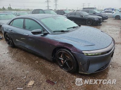 Czwarte zdjęcie samochodu z boku: 2025 LUCID MOTORS AIR GRAND TOURING VIN:50EA1PGA3SA005744 - miniatura