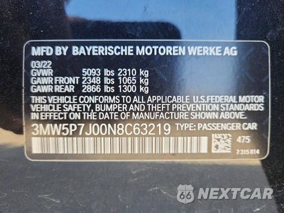 Zdjęcie 13 z 13 samochodu: 2022 BMW 330E VIN:3MW5P7J00N8C63219 - miniatura
