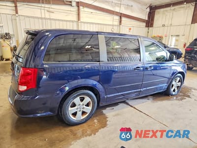 Trzecie zdjęcie samochodu z tyłu: 2013 DODGE GRAND CARAVAN SE VIN:2C4RDGBG6DR602931 - miniatura