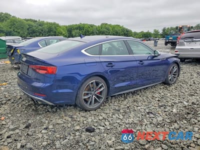 Trzecie zdjęcie samochodu z tyłu: 2019 AUDI S5 PREMIUM PLUS VIN:WAUB4CF54KA078146 - miniatura