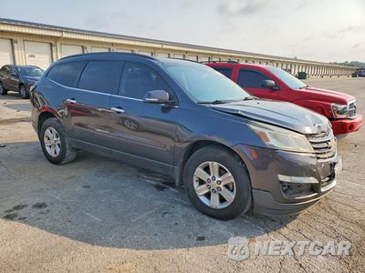 Czwarte zdjęcie samochodu z boku: 2014 CHEVROLET TRAVERSE LT VIN:1GNKVGKD8EJ280181 - miniatura