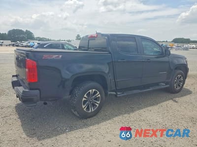 Trzecie zdjęcie samochodu z tyłu: 2021 CHEVROLET COLORADO Z71 VIN:1GCGTDEN6M1264745 - miniatura