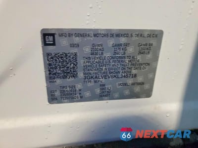 Zdjęcie 13 z 13 samochodu: 2019 GMC TERRAIN SLT VIN:3GKALVEV6KL345718 - miniatura