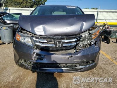Piąte zdjęcie samochodu w środku: 2014 HONDA ODYSSEY EXL VIN:5FNRL5H64EB096020 - miniatura