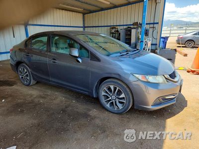 Czwarte zdjęcie samochodu z boku: 2013 HONDA CIVIC EX VIN:19XFB2F89DE074799 - miniatura