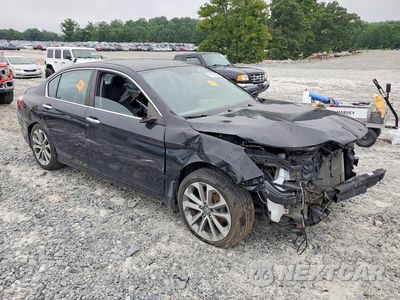 Czwarte zdjęcie samochodu z boku: 2014 HONDA ACCORD SPORT VIN:1HGCR2F58EA288967 - miniatura