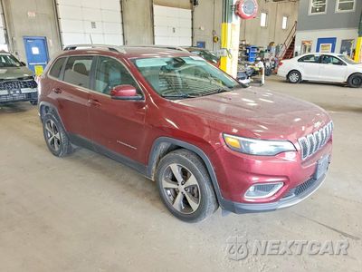 Czwarte zdjęcie samochodu z boku: 2019 JEEP CHEROKEE LIMITED VIN:1C4PJMDX6KD253667 - miniatura