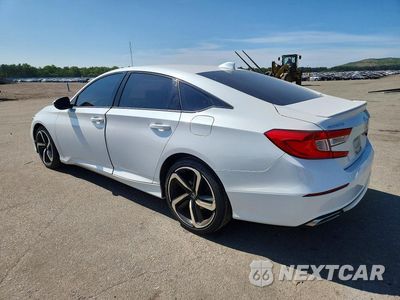 Drugie zdjęcie samochodu z przodu: 2020 HONDA ACCORD SPORT VIN:1HGCV1F33LA001066 - miniatura