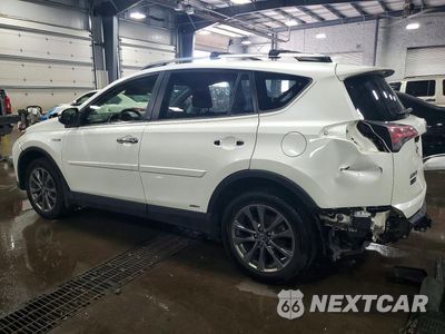 Drugie zdjęcie samochodu z przodu: 2018 TOYOTA RAV4 HV LIMITED VIN:JTMDJREV8JD211674 - miniatura