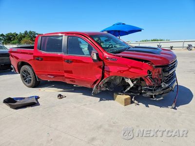 Czwarte zdjęcie samochodu z boku: 2024 CHEVROLET SILVERADO K1500 LT TRAIL BOSS VIN:3GCUDFED1RG320683 - miniatura