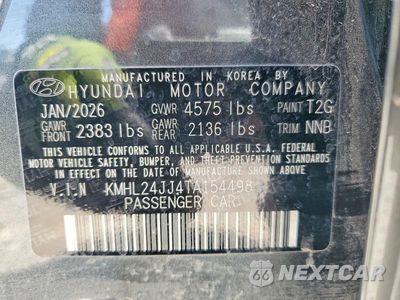 Zdjęcie 12 z 12 samochodu: 2026 HYUNDAI SONATA HYBRID BLUE VIN:KMHL24JJ4TA154498 - miniatura