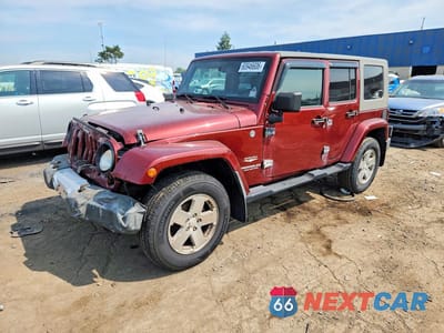 2008 JEEP WRANGLER UNLIMITED SAHARA 1J8GA59188L614334 - główne zdjęcie licytacji z USA - miniatura
