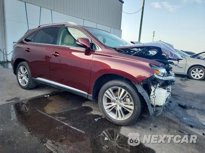 Czwarte zdjęcie samochodu z boku: 2015 LEXUS RX 350 VIN:2T2ZK1BA8FC166175 - miniatura