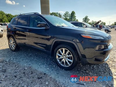 Czwarte zdjęcie samochodu z boku: 2016 JEEP CHEROKEE LIMITED VIN:1C4PJMDS5GW246452 - miniatura