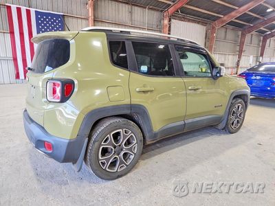 Trzecie zdjęcie samochodu z tyłu: 2015 JEEP RENEGADE LIMITED VIN:ZACCJADT4FPB48398 - miniatura