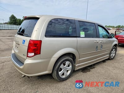 Trzecie zdjęcie samochodu z tyłu: 2013 DODGE GRAND CARAVAN SE VIN:2C4RDGBG0DR723468 - miniatura