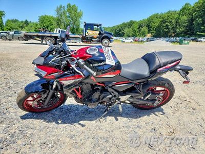 Trzecie zdjęcie samochodu z tyłu: 2024 KAWASAKI ER650 N VIN:ML5EREN15RDAD2564 - miniatura