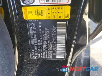 Zdjęcie 12 z 12 samochodu: 2006 BMW 750 LI VIN:WBAHN83596DT29904 - miniatura