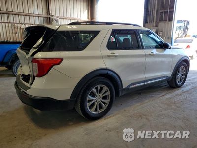 Trzecie zdjęcie samochodu z tyłu: 2020 FORD EXPLORER XLT VIN:1FMSK7DH5LGA81841 - miniatura