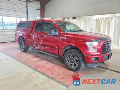 Czwarte zdjęcie samochodu z boku: 2015 FORD F150 SUPER CAB VIN:1FTFX1EG4FFA14636 - miniatura