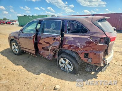 Drugie zdjęcie samochodu z przodu: 2017 TOYOTA HIGHLANDER HYBRID LIMITED VIN:5TDDGRFH3HS028351 - miniatura