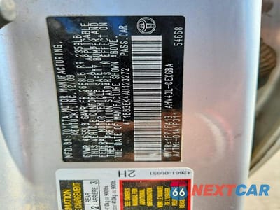 Zdjęcie 12 z 12 samochodu: 2010 TOYOTA CAMRY HYBRID VIN:4T1BB3EK4AU123272 - miniatura