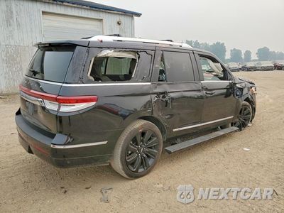 Trzecie zdjęcie samochodu z tyłu: 2024 LINCOLN NAVIGATOR RESERVE VIN:5LMJJ2LG5REL20428 - miniatura