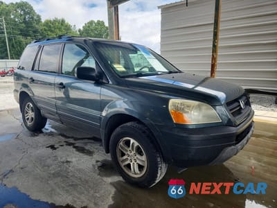 Czwarte zdjęcie samochodu z boku: 2004 HONDA PILOT EXL VIN:5FNYF18594B006118 - miniatura