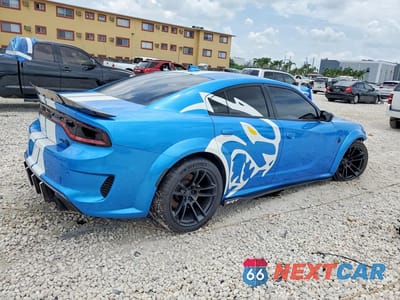 Trzecie zdjęcie samochodu z tyłu: 2023 DODGE CHARGER SRT HELLCAT VIN:2C3CDXL91PH624937 - miniatura