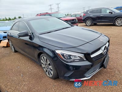 Czwarte zdjęcie samochodu z boku: 2018 MERCEDES-BENZ CLA 250 4MATIC VIN:WDDSJ4GB2JN520425 - miniatura