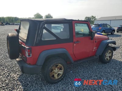 Trzecie zdjęcie samochodu z tyłu: 2008 JEEP WRANGLER X VIN:1J4FA241X8L556553 - miniatura
