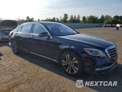Czwarte zdjęcie samochodu z boku: 2019 MERCEDES-BENZ S 450 4MATIC VIN:WDDUG6EB7KA491051 - miniatura