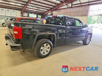 Trzecie zdjęcie samochodu z tyłu: 2015 GMC SIERRA K1500 SLE VIN:1GTV2UEH2FZ299758 - miniatura